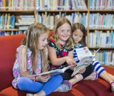 Three Girls Reading