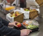 Student grabbing lunch