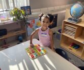 Preschooler on the first day